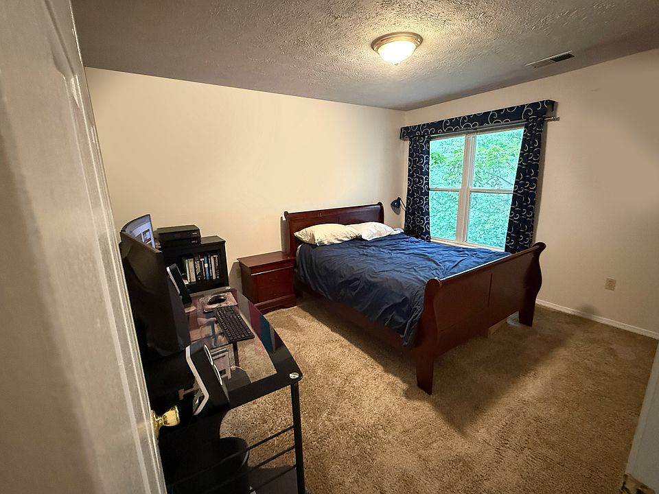 Bedroom - with walk-in closet to the left.