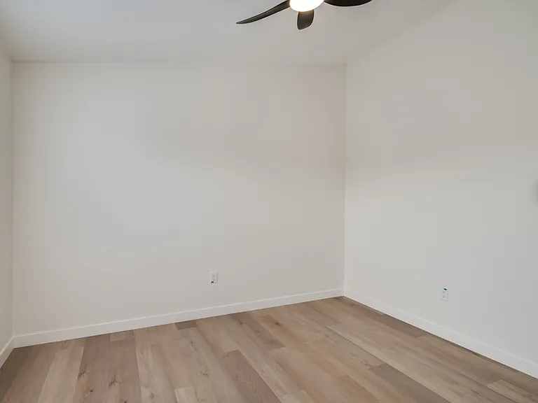 New flooring & ceiling fans!