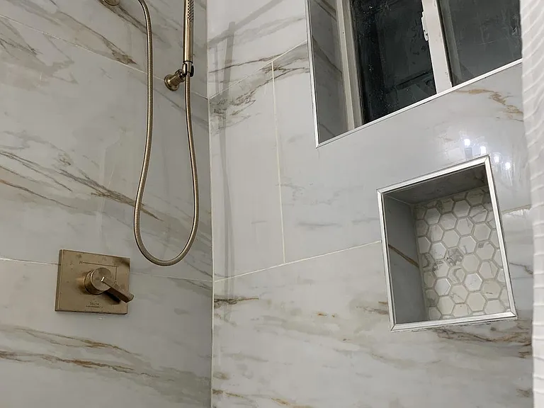 Upstairs shower