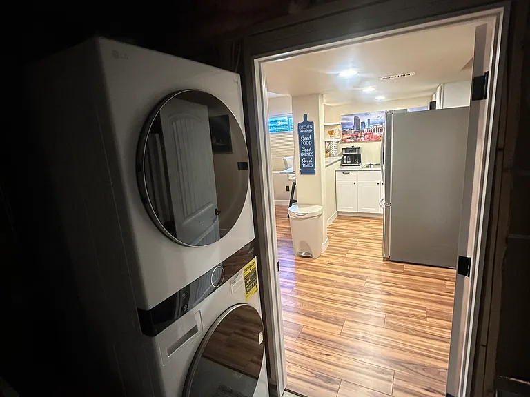 Basement Apartment, Washer & Dryer room