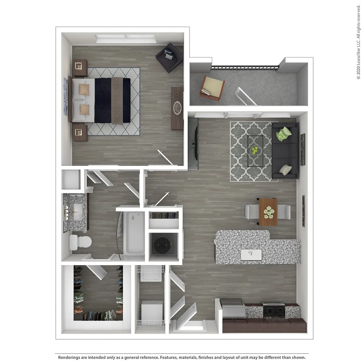 Floor plan Barker
