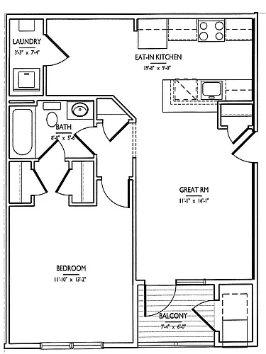 Floor plan Bailey
