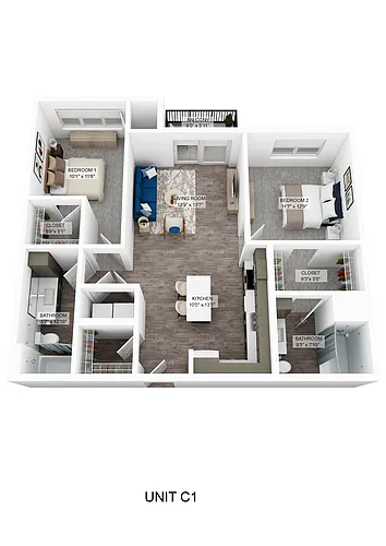 Floor plan Kindred Spirit Oak