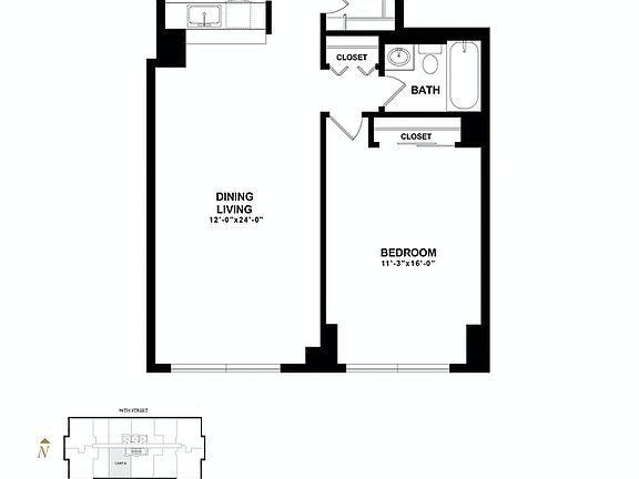 2nd image of 225 E 95th St #A3g