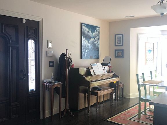 First floor living or dining room with furniture