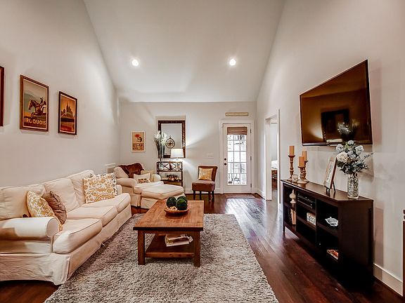 the living room 