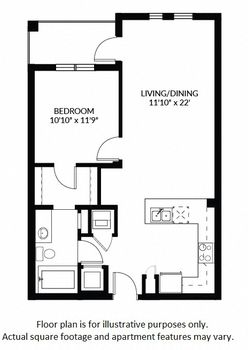 4-306 A2W One Bedroom Workforce