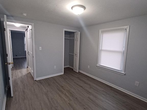 1st Bedroom with closet. 11 x 11