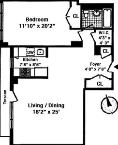 100 W 57th St APT 18A, Manhattan, NY, 10019