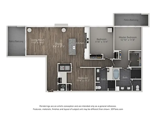 Floor plan Old Fashioned