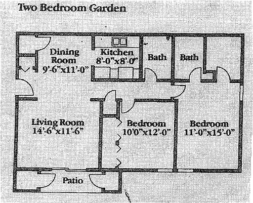 Floor plan 11-C