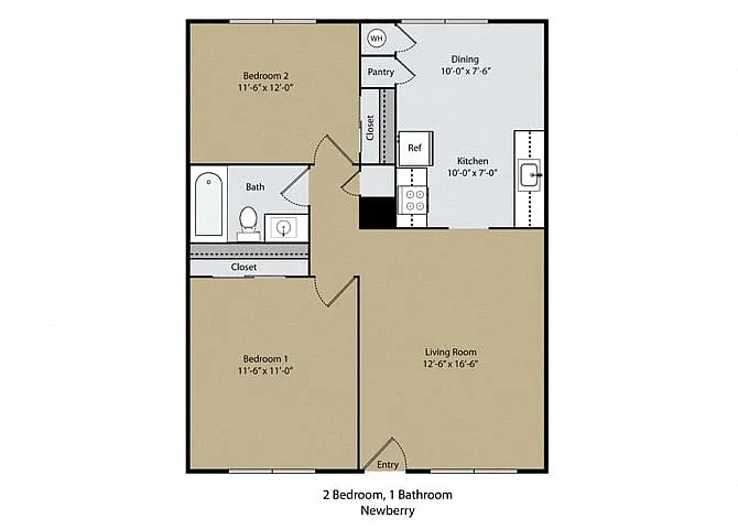Floor plan Newberry
