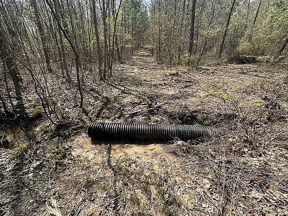 Culvert needs gravel 