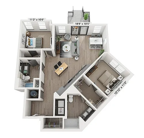 Floor plan The Ursula
