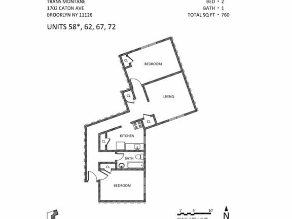 2nd image of 1702 Caton Ave #67