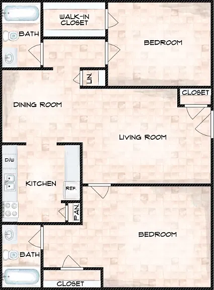 Floor plan B3