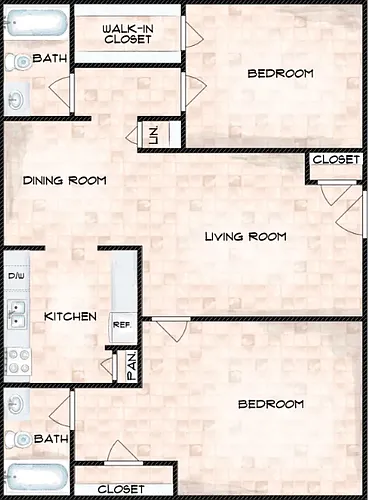 Floor plan B3