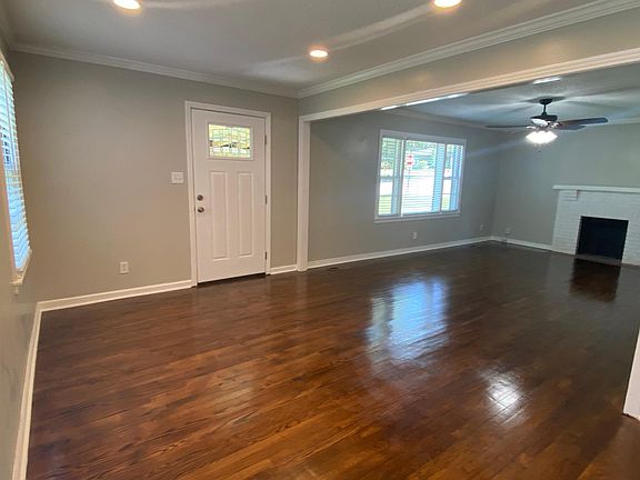 Gleaming, newly hand sanded, stained and refinished original hardwood floors. Preserving the past, while making the home more user friendly for today.