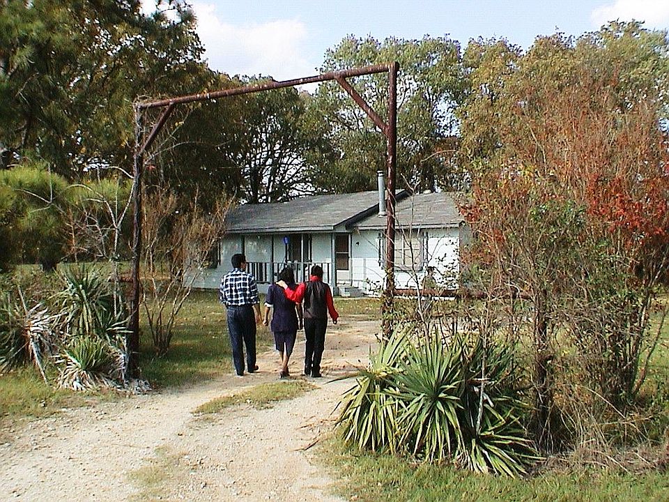 Gate at end long driveway
