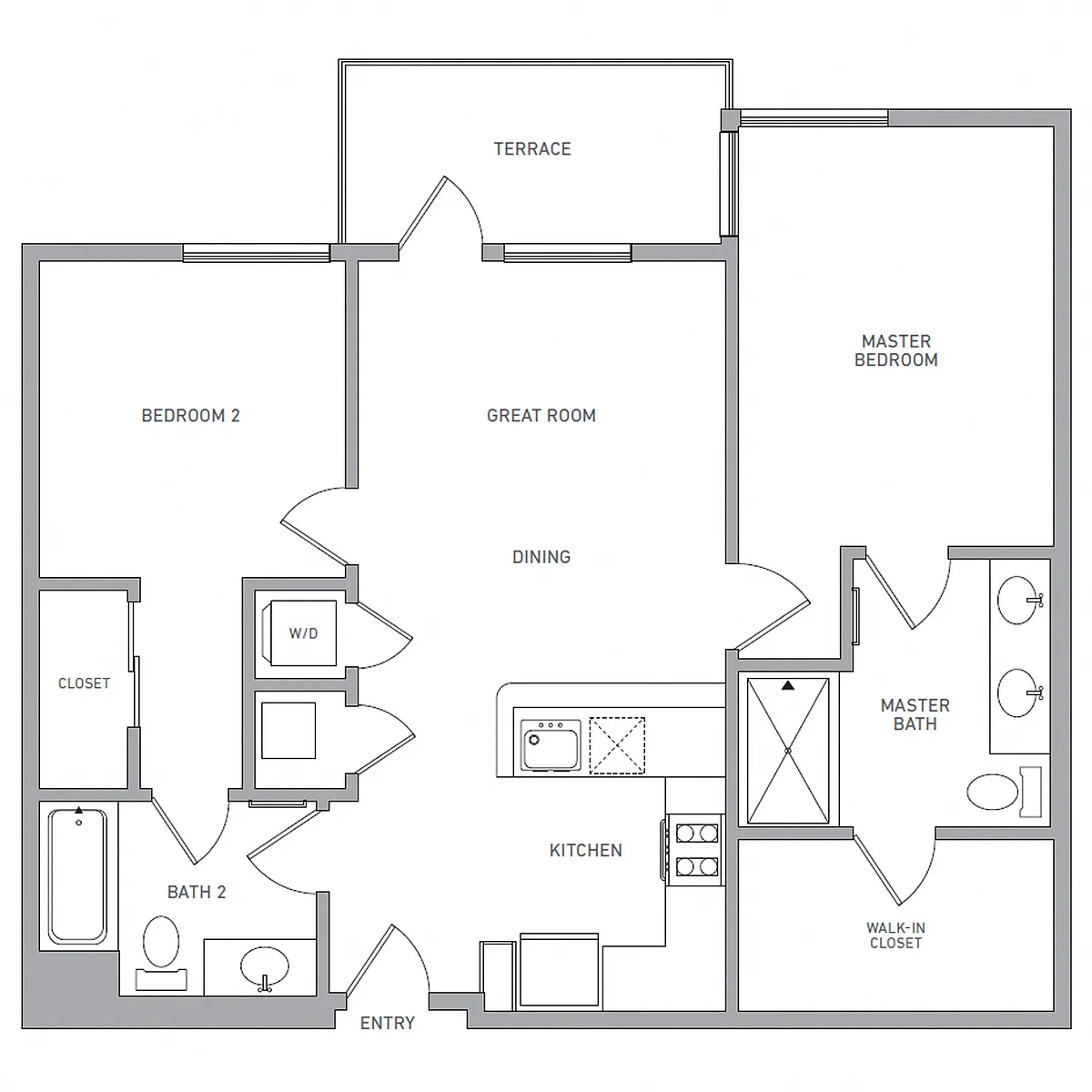 Floor plan B3