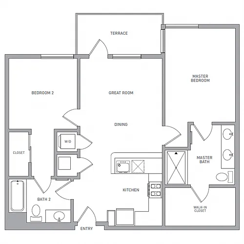Floor plan B3