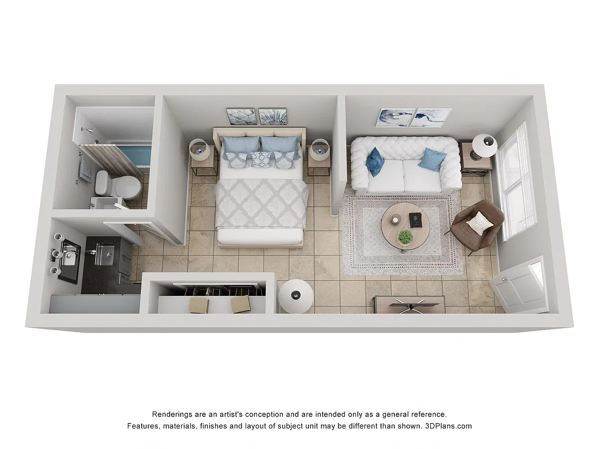 Floor plan Studio