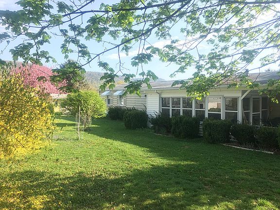 View of front enclosed porch