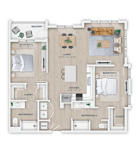 Floor plan Magnolia