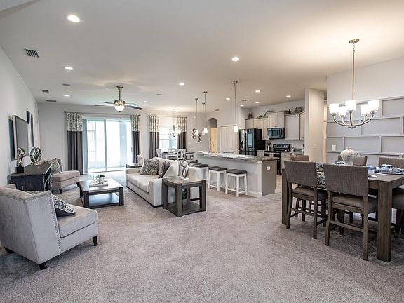 You will love the spacious and open living area - Willow II by Highland Homes