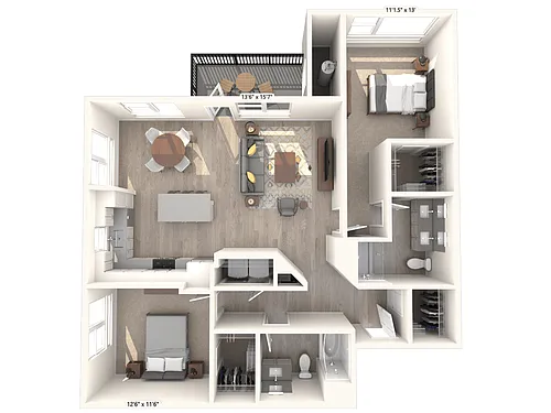 Floor plan B7-1