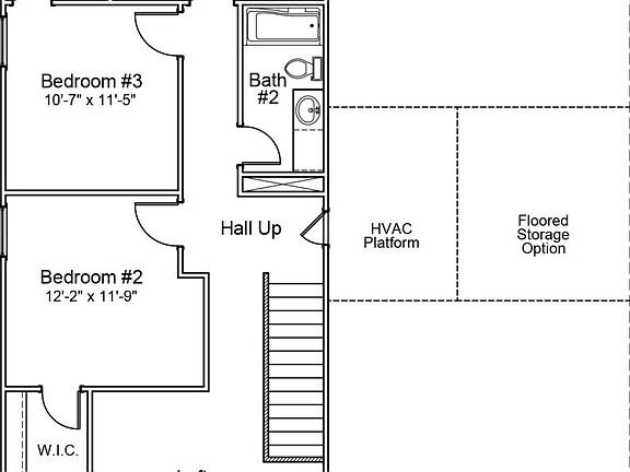 Floor plan 2nd floor