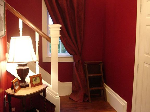 Entry with new ceramic tile