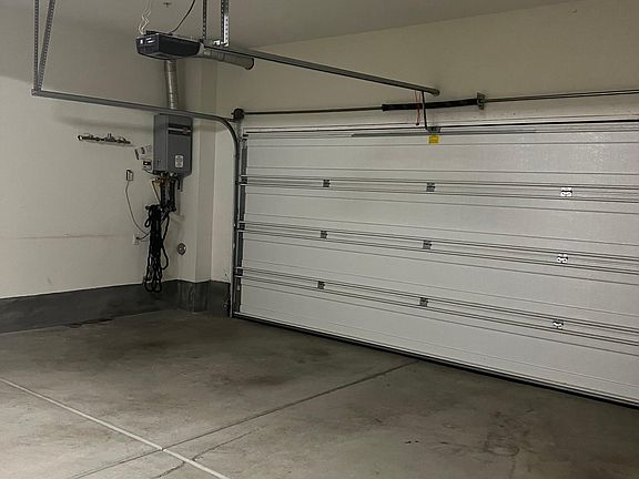Spacious 2-car garage with direct access into home