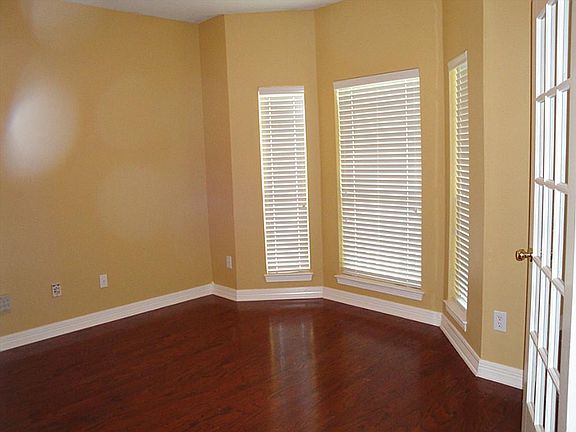 Study with French Doors to right of Entry