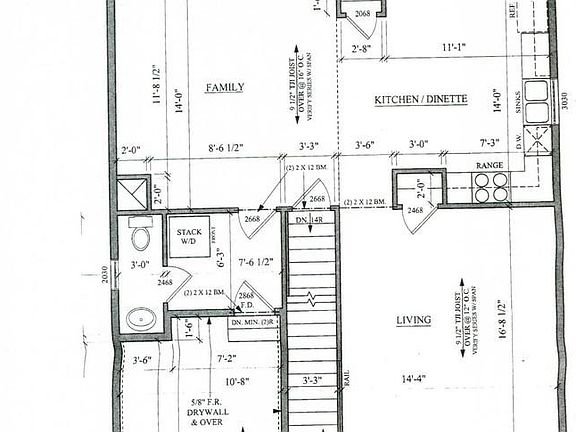 Main Level Floor Plan