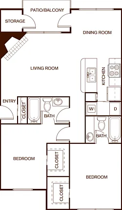 2BR/2BA - B2 2BR/2BA - B2