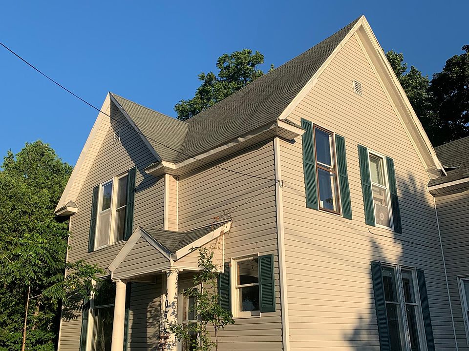 On the corner near the historic downtown.