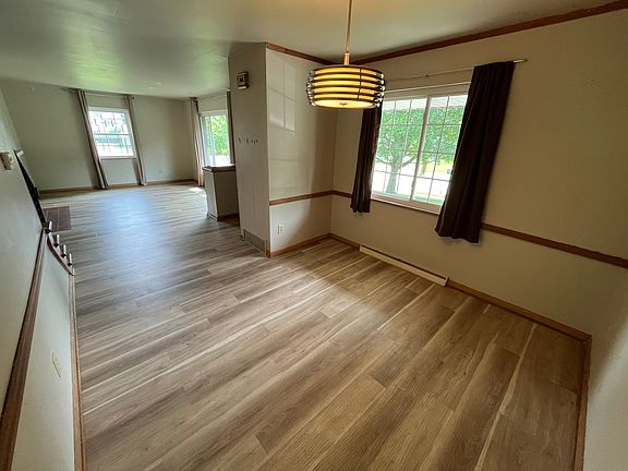 Open living room/dining room