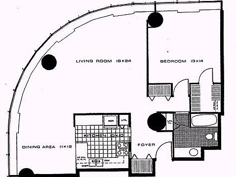 2nd image of 505 N Lake Shore Dr APT 1216