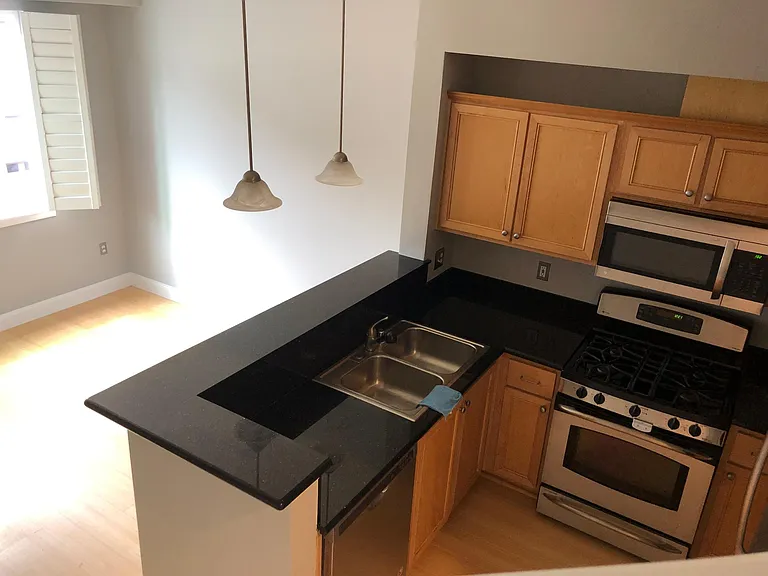 Kitchen and dining area