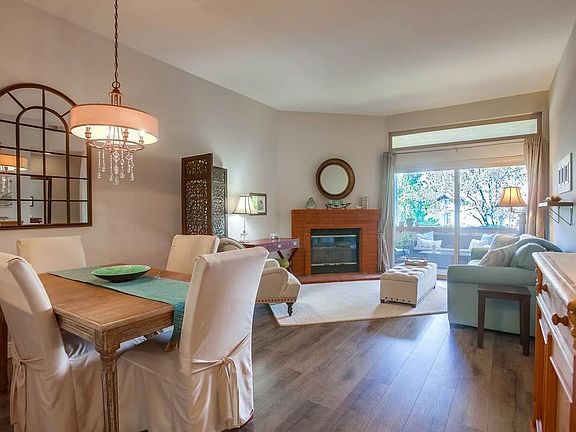 Dining/Living Room with back patio in background