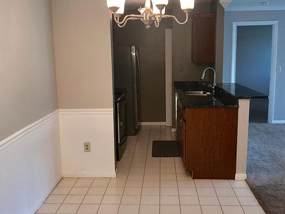 Dining area and kitchen