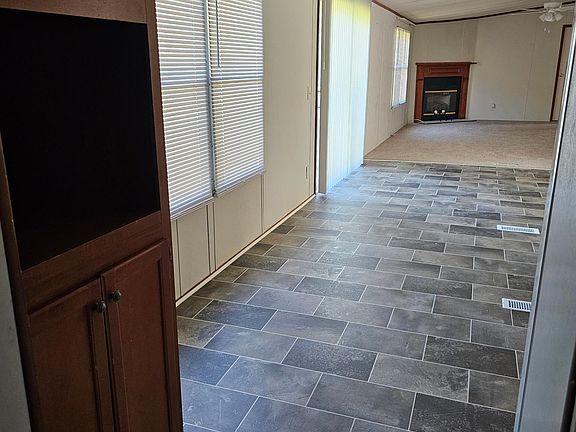 Exiting the laundry area