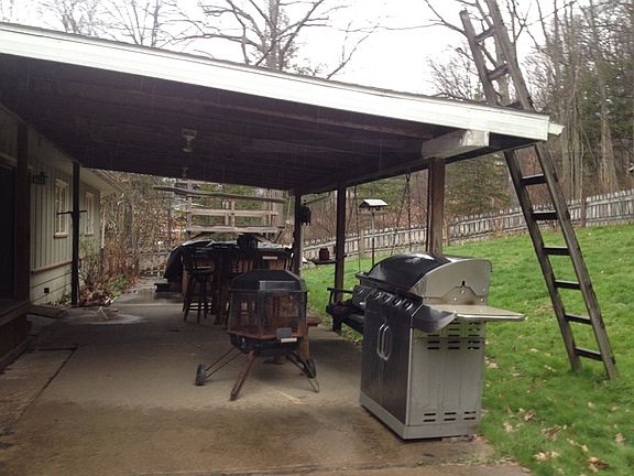 Covered patio 