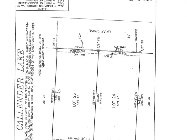 LOT 24 Briar Grv, Murchison, TX 75778