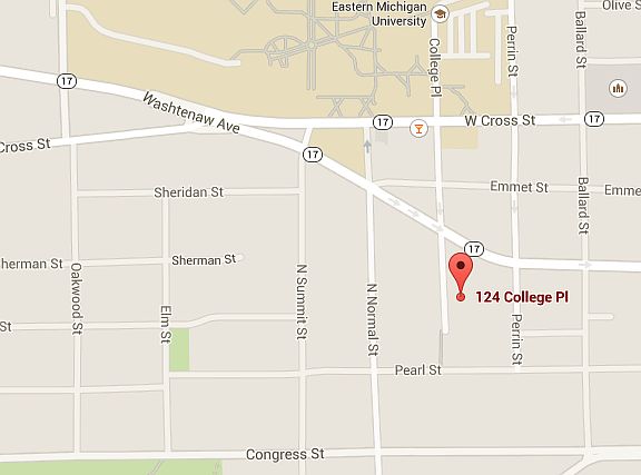 124 College Place Map