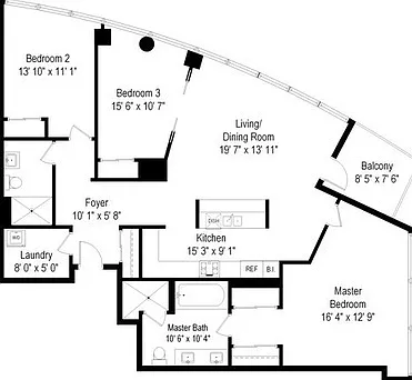 Now Showing! Rare 3 Bedroom Corner Available In October! — Photo 2