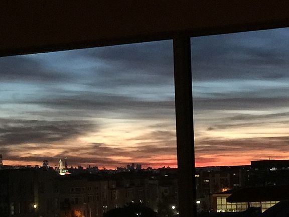 Bay Bridge view - bedroom