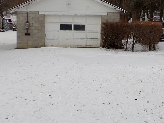 From front property line 