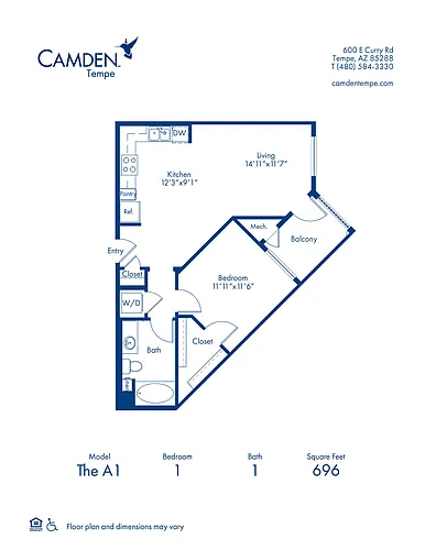 Floor plan The A1